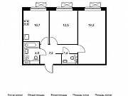 2-комнатная квартира, 55 м², 8/9 эт. Москва