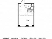 1-комнатная квартира, 25 м², 1/14 эт. Москва