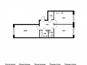 2-комнатная квартира, 76 м², 11/11 эт. Москва