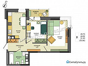 2-комнатная квартира, 51 м², 9/17 эт. Ижевск