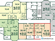 1-комнатная квартира, 39 м², 9/17 эт. Воронеж