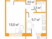 1-комнатная квартира, 35 м², 3/4 эт. Санкт-Петербург