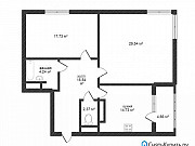 2-комнатная квартира, 90 м², 6/20 эт. Тюмень