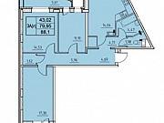 3-комнатная квартира, 82 м², 3/11 эт. Санкт-Петербург