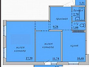 2-комнатная квартира, 53 м², 5/16 эт. Тюмень