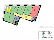 4-комнатная квартира, 97 м², 33/48 эт. Москва