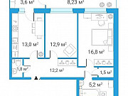 2-комнатная квартира, 63 м², 1/4 эт. Санкт-Петербург