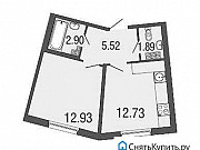 1-комнатная квартира, 36 м², 4/4 эт. Токсово