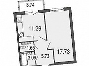 1-комнатная квартира, 39 м², 3/4 эт. Токсово