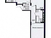 2-комнатная квартира, 71 м², 22/22 эт. Челябинск