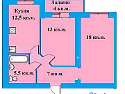 2-комнатная квартира, 60 м², 7/16 эт. Самара