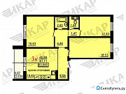 3-комнатная квартира, 83 м², 6/10 эт. Челябинск