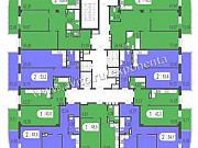 1-комнатная квартира, 43 м², 4/25 эт. Красноярск