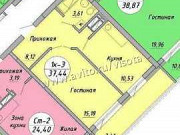 1-комнатная квартира, 41 м², 13/17 эт. Новосибирск