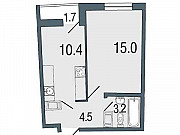 1-комнатная квартира, 33 м², 18/19 эт. Санкт-Петербург