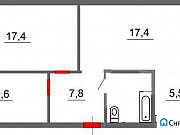 3-комнатная квартира, 63 м², 2/5 эт. Красноярск