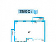 1-комнатная квартира, 95 м², 12/23 эт. Челябинск