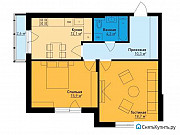 2-комнатная квартира, 63 м², 1/5 эт. Калининград