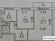 2-комнатная квартира, 49 м², 9/9 эт. Москва