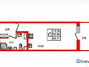 Студия, 25 м², 9/12 эт. Санкт-Петербург