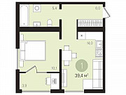 1-комнатная квартира, 39 м², 13/15 эт. Екатеринбург