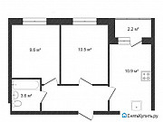 2-комнатная квартира, 41 м², 2/5 эт. Тюмень