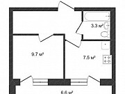 1-комнатная квартира, 31 м², 2/5 эт. Тюмень