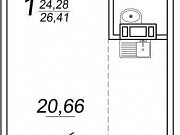 Студия, 26 м², 8/10 эт. Челябинск