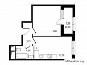 1-комнатная квартира, 40 м², 20/24 эт. Москва