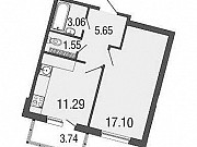 1-комнатная квартира, 38 м², 4/4 эт. Токсово