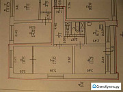 3-комнатная квартира, 63 м², 5/12 эт. Санкт-Петербург