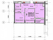 2-комнатная квартира, 51 м², 18/19 эт. Нижний Новгород