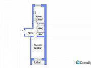 1-комнатная квартира, 46 м², 1/6 эт. Ярославль