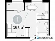 1-комнатная квартира, 35 м², 7/9 эт. Севастополь