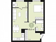 1-комнатная квартира, 49 м², 5/14 эт. Видное