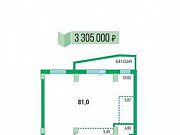 2-комнатная квартира, 81 м², 5/23 эт. Челябинск