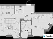 2-комнатная квартира, 65 м², 2/6 эт. Нижний Новгород