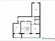 3-комнатная квартира, 66 м², 8/12 эт. Новосибирск