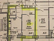 1-комнатная квартира, 43 м², 16/17 эт. Воронеж