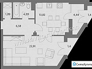 1-комнатная квартира, 53 м², 5/6 эт. Нижний Новгород