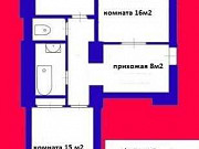 2-комнатная квартира, 62 м², 4/4 эт. Красноярск