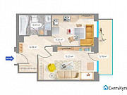 1-комнатная квартира, 45 м², 6/9 эт. Киров