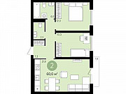2-комнатная квартира, 60 м², 4/10 эт. Тюмень