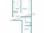 2-комнатная квартира, 63 м², 7/17 эт. Новосибирск