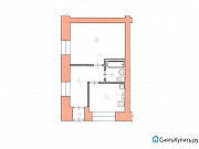 1-комнатная квартира, 34 м², 1/2 эт. Ижевск