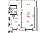 1-комнатная квартира, 38 м², 9/10 эт. Новоалтайск
