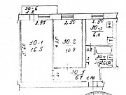 2-комнатная квартира, 44 м², 4/4 эт. Ялта