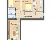 3-комнатная квартира, 86 м², 9/10 эт. Стерлитамак