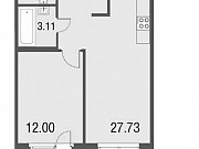 1-комнатная квартира, 45 м², 2/5 эт. Санкт-Петербург