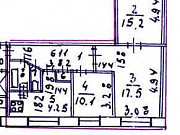 3-комнатная квартира, 65 м², 6/9 эт. Санкт-Петербург